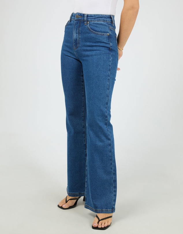 All About Eve - Tia Flare Jean Heritage Blue