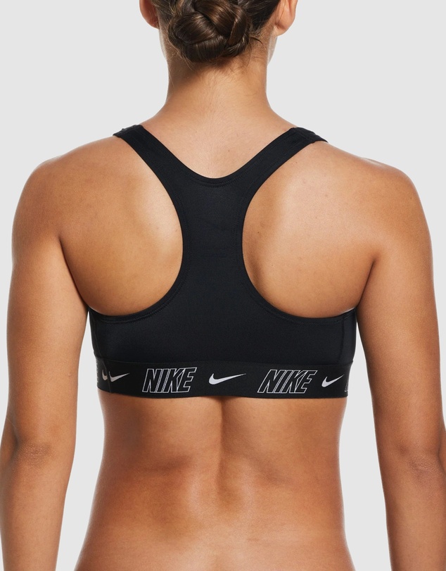 Nike - Fusion Logo Tape Racerback Bikini Top