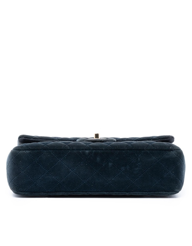Pre-Loved by Azura Reborn - Pre-Loved Medium Classic Velvet Double Flap