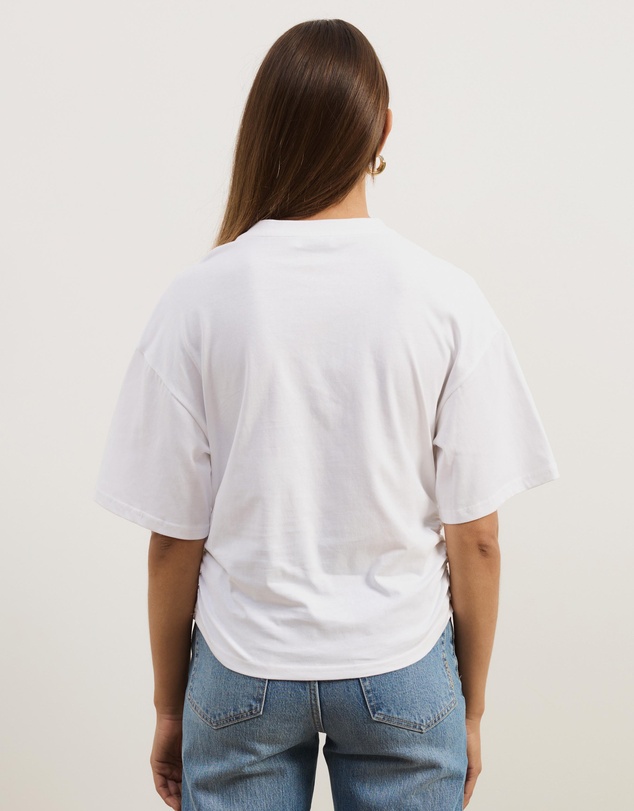 Atmos&Here - Short Sleeve Funnel Neck T-Shirt