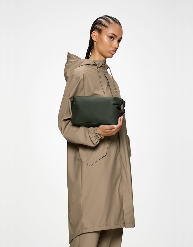 RAINS - Hilo Wash Bag Green