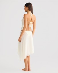 Vacay Swimwear - Aurelia Skirt Off-White