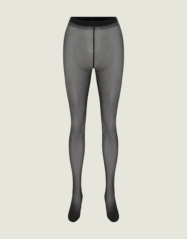 INSTOCK - Gravity — 30 Denier Sheer Glitter Back Seam Tights