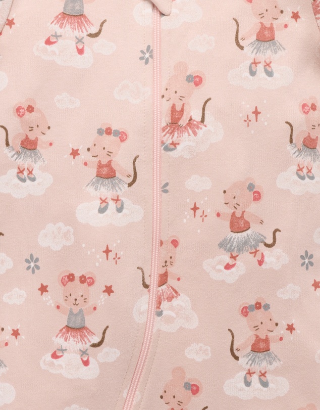 Purebaby - Thick Pyjama Sleep Growsuit -Kids-Babies