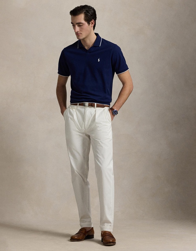 Polo Ralph Lauren - Jacquard Mesh Polo Shirt