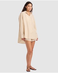 Seafolly - Wear Now Stripe Oversized Shirt