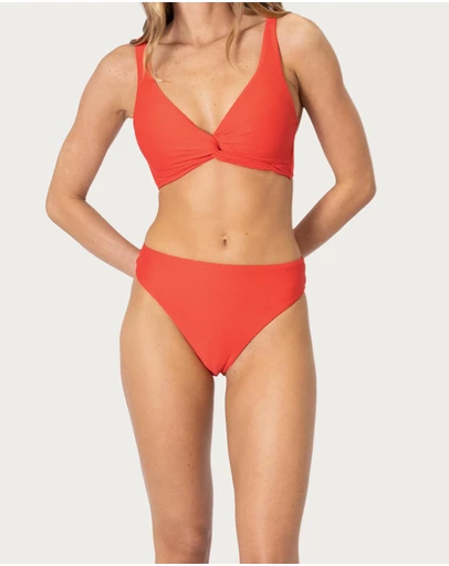 Baku Swimwear - Rococco High Waist Cheeky Bikini Bottom