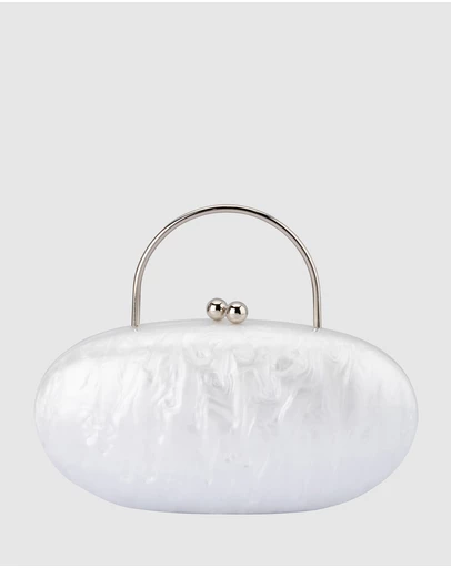 Olga Berg - Imelda Acrylic Top Handle