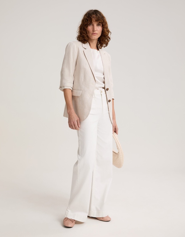 Sportscraft - Freya Short Linen Blazer