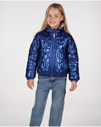 B.Nosy - Jessie Reversible Faux Fur Jacket - Kids-Teens