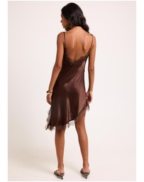 Alice In The Eve - Layla Lace Asym Mini Dress