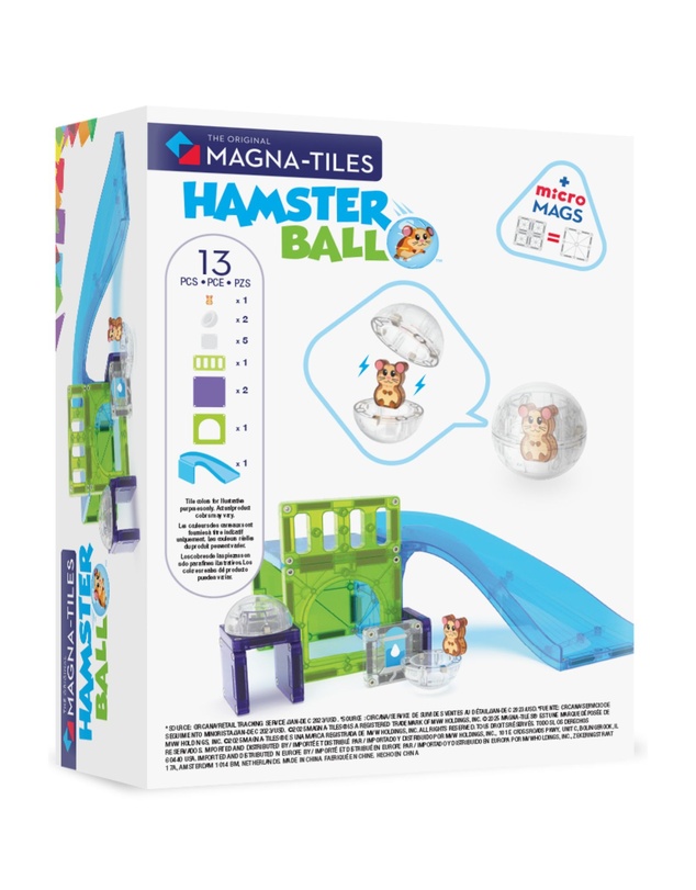 Magna-Tiles - MAGNA-TILES - Hamster Ball - 13 Piece