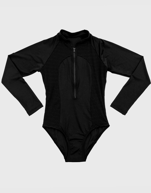 Aqua Blu Kids - Stepping Stones Long Sleeve One Piece - Teens