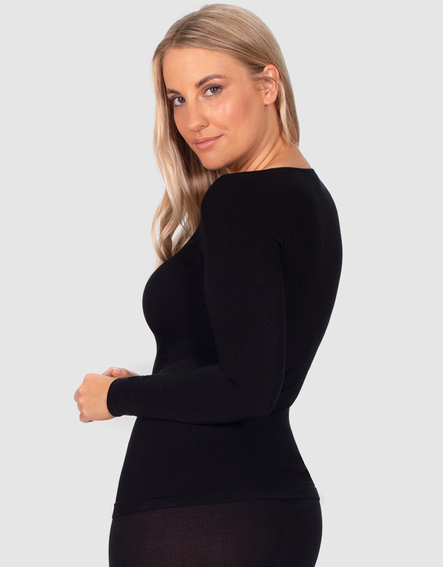 B Free Intimate Apparel - Seamless Long Sleeve Thermal Top