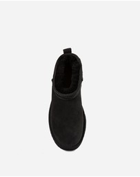 Ozwear Connection Uggs - Ugg Classic Platform Ultra Mini Boots (Water Resistant)