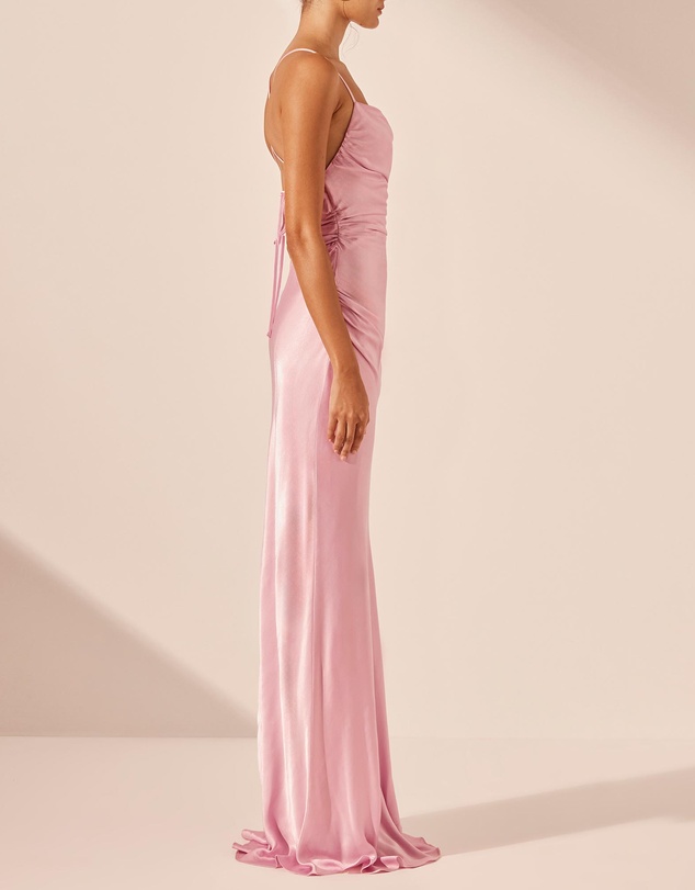 Shona Joy - La Lune Lace Back Maxi Dress