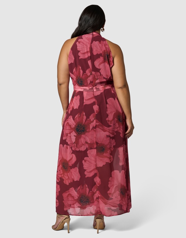 Pink Dusk by Curve Project - Kiss Kiss Maxi Dress
