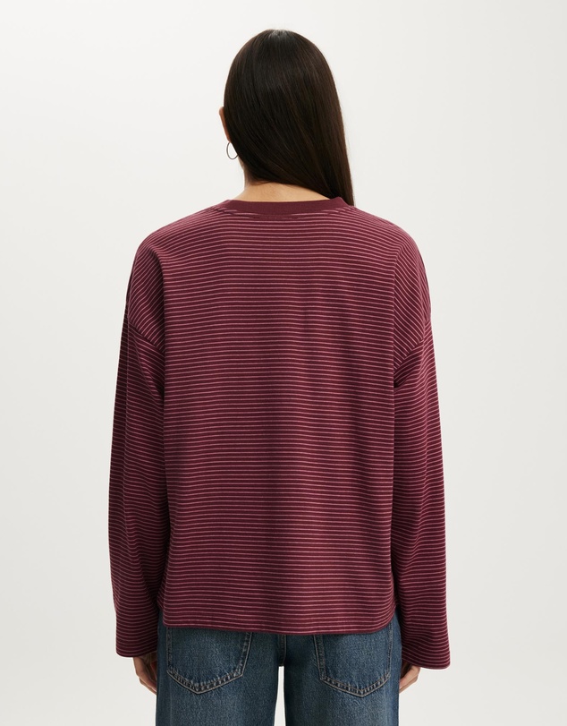 Cotton On - Boxy Long Sleeve Top