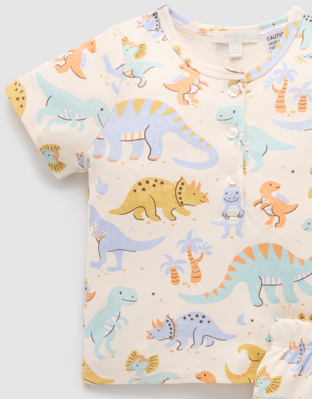 Purebaby - Short PJ Set-Kids-Babies