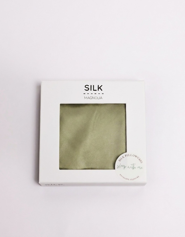 SILK MAGNOLIA - Pure Silk Pillowcase