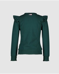 B.Nosy - Long Sleeve Ruffle Top - Kids-Teens