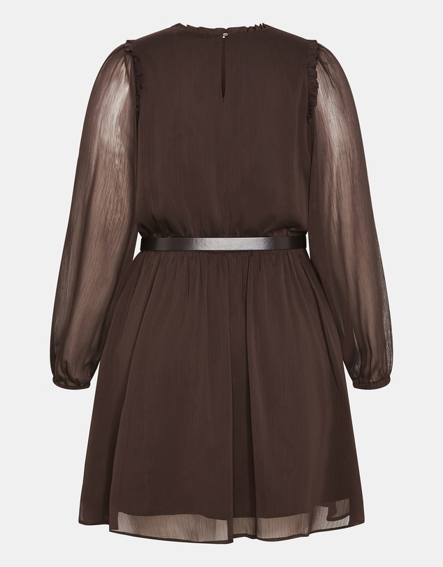 City Chic - Plus sizeMadelynn Dress - chocolate