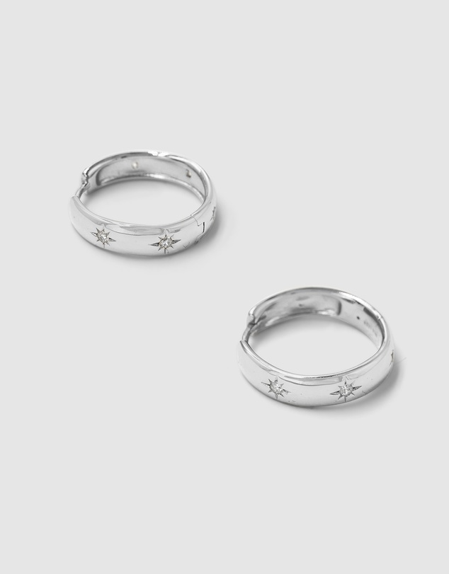 Brie Leon - Estella Star Hoops