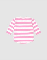 Huxbaby - Varsity Huxette Stripe Top - Babies-Kids