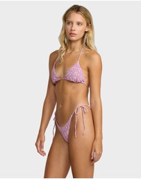 RVCA - Womens Grow Toget Tie Bikini Bottom