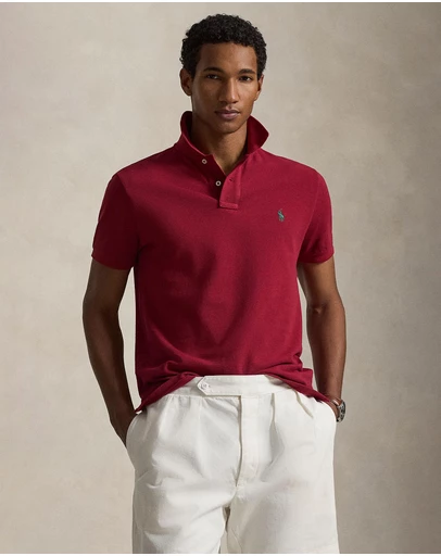 Polo Ralph Lauren - Iconic Custom Slim Fit Mesh Polo