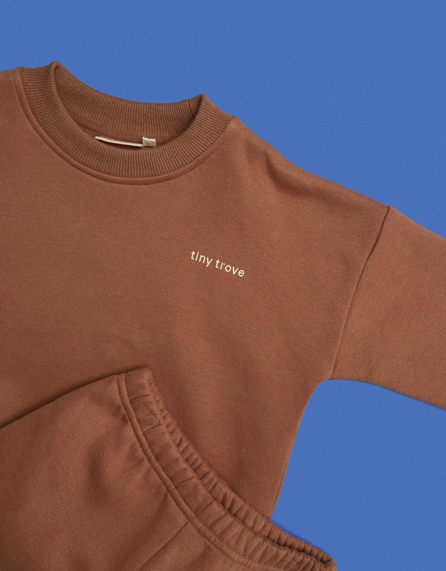 Tiny Trove - Woodie 3D Logo Tracksuit - Babies-Kids