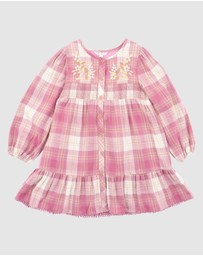 Fox & Finch - Tutu Tigers Check Dress 3-7 Yrs