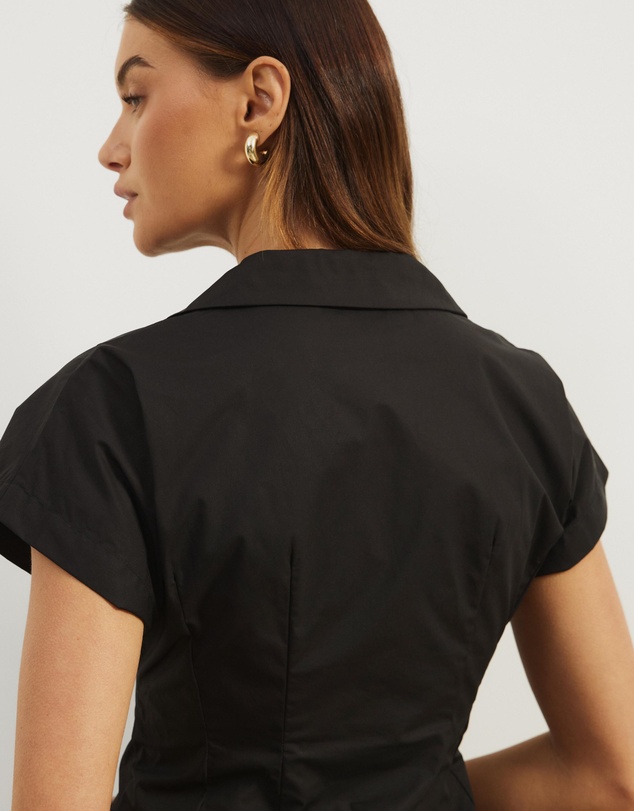 Atmos&Here - Marcy Pin Tuck Midi Dress