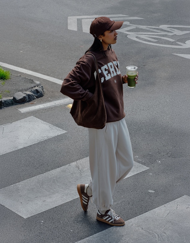 Ceres Life - Isla Oversized Slouchy Crew