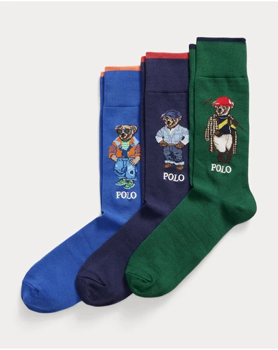 Polo Ralph Lauren - Polo Bear Trouser 3-Socks Gift Set