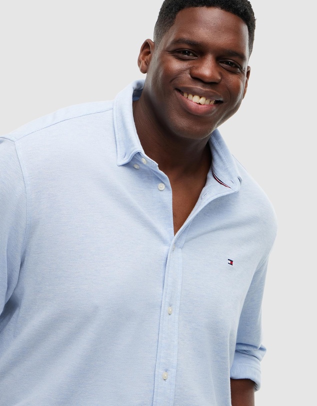 Tommy Hilfiger - Big & Tall Featherweight Pique Knit Shirt