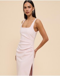CHANCERY - Eloise Cross Front Square Neck Dress