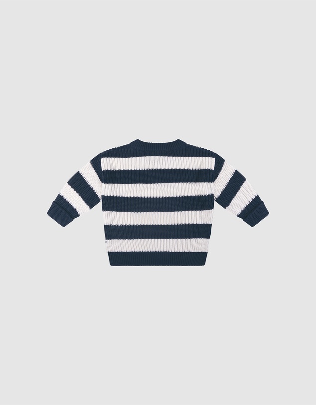 Kynd Baby - Knit Stripe Jumper in Tidal Stripe