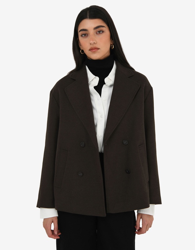 Forcast - Tamara Cropped Peacoat