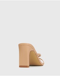 Betts - Gigi Square Toe Heeled Mules