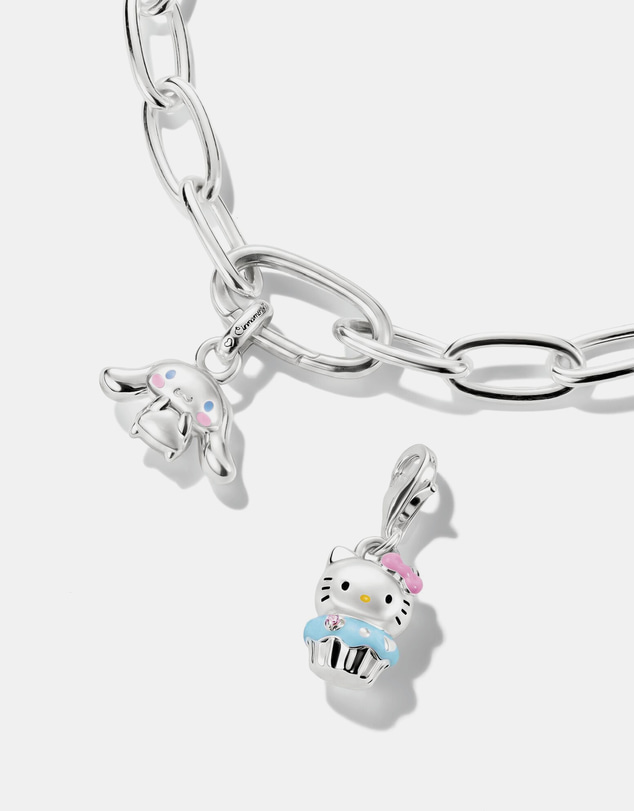 THOMAS SABO - Hello Kitty Cinnamoroll Connect Charm, Silver-Plated