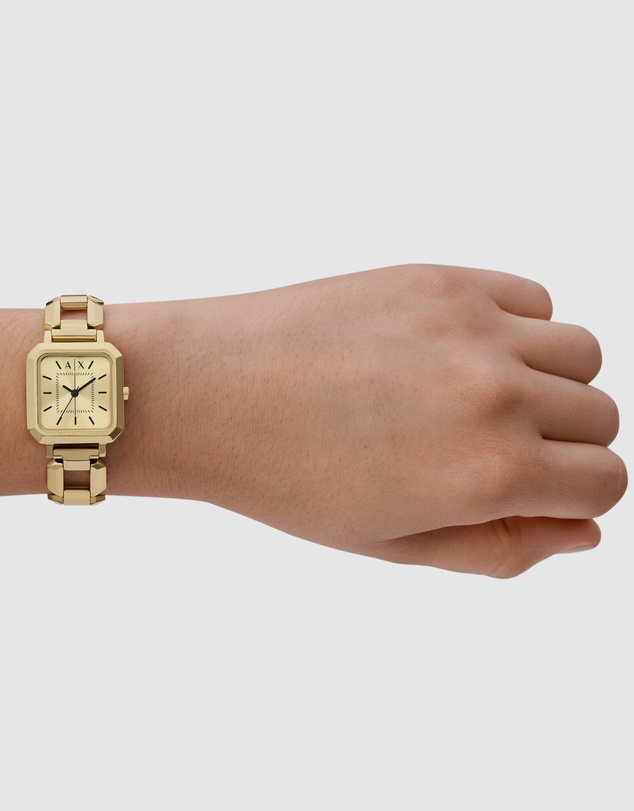 Armani Exchange - Gold Tone Analogue Watch