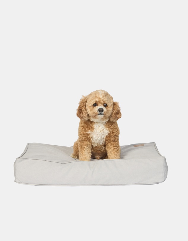 Mog & Bone - Classic Cushion Dog Bed - Grey