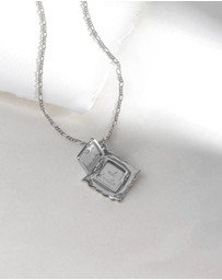 Wanderlust + Co - Ravioli Silver Necklace