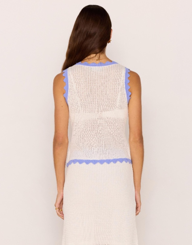 MINKPINK - Rae Contrast Knit Top