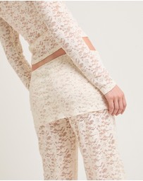 Alice In The Eve - Eloise Lace Skirt Pants