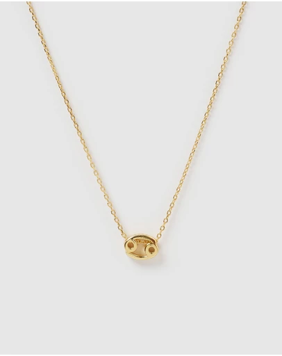 Izoa - Cancer Star Sign Symbol Necklace