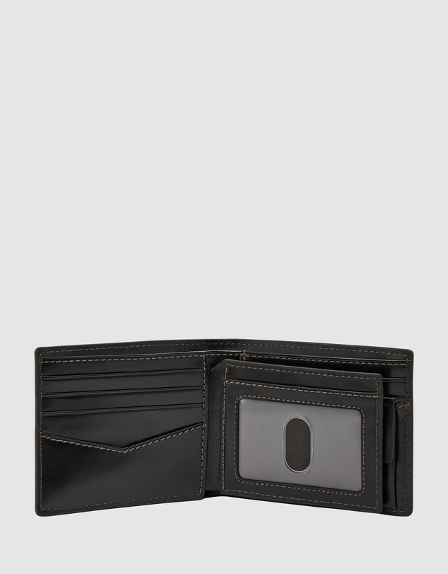Fossil - Hayes Black Wallet