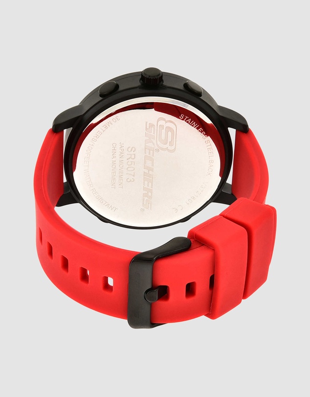 Skechers - The Lawndale Red Analogue Watch