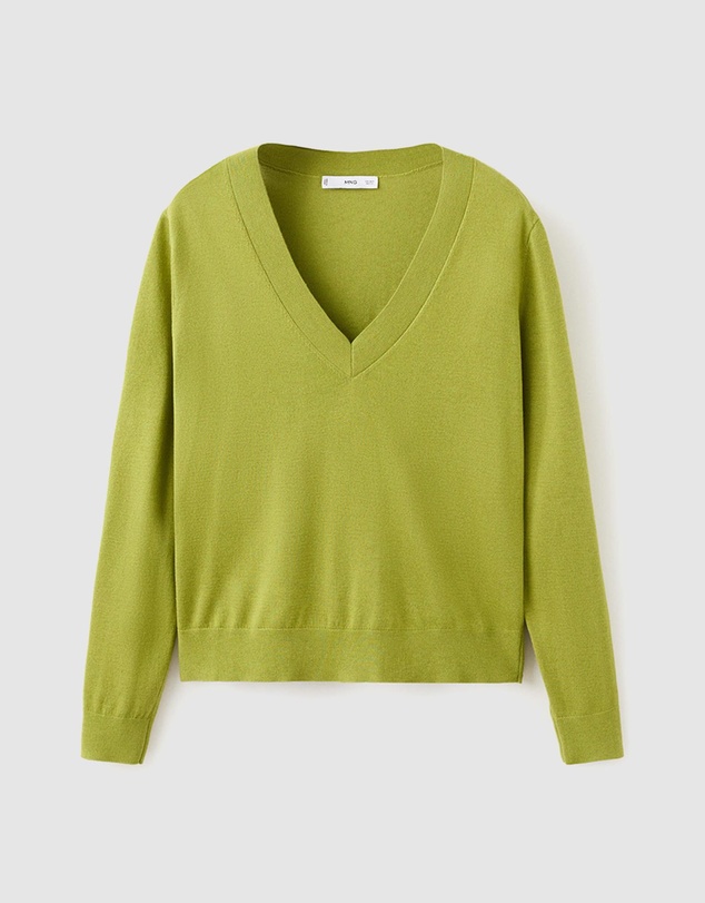 M.N.G - V-Neck Knit Sweater